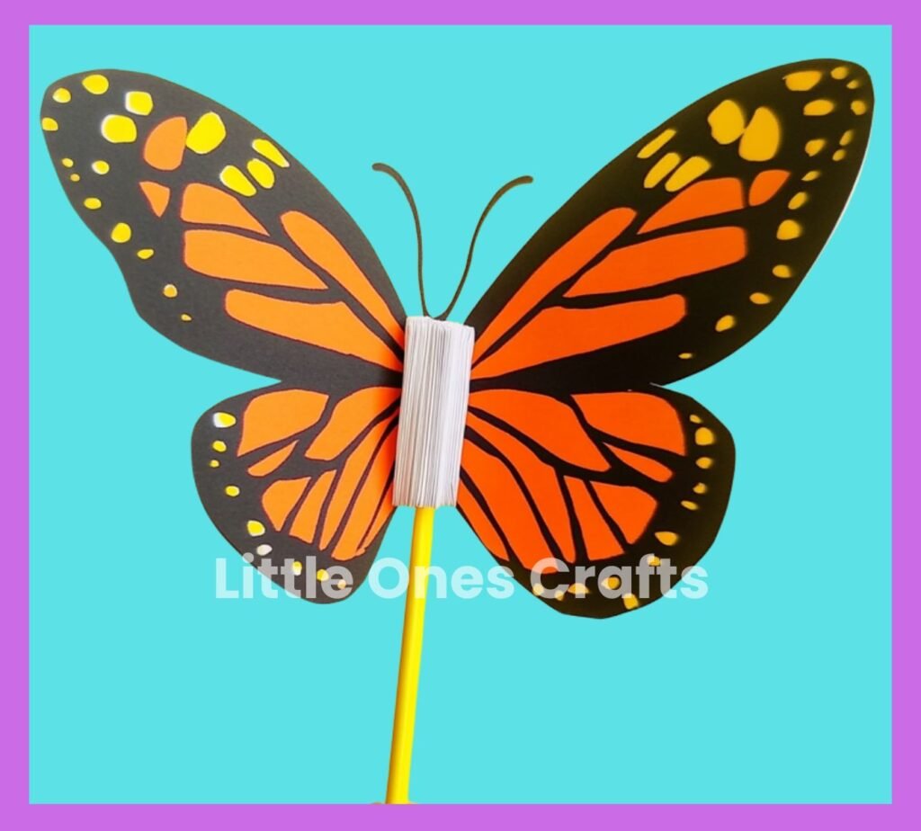Flapping Butterfly Craft