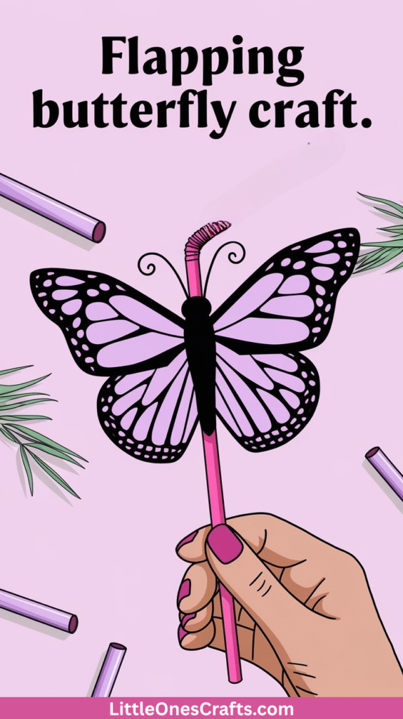 Flapping Butterfly Craft