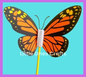 Flapping Butterfly Craft