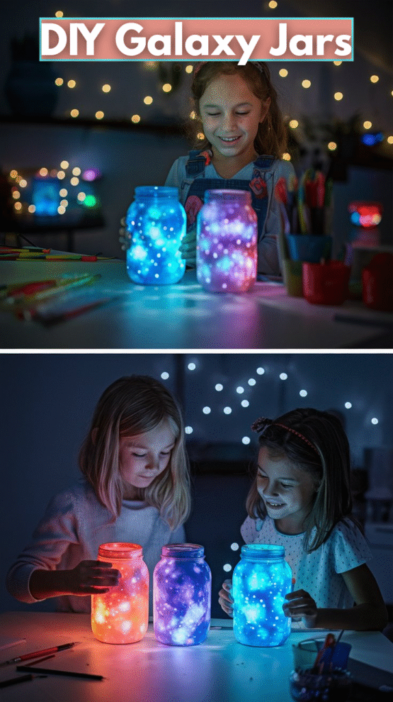 DIY Galaxy Jars