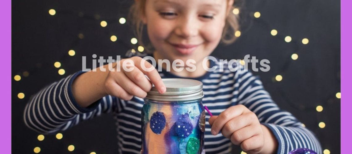 DIY Galaxy Jars – A Magical Craft for Kids & Teens